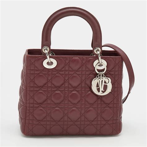 burgundy dior tote|Dior carryall tote.